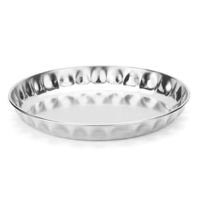 Steel Pan låg rund form, 20 cm