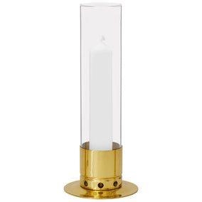 Kattvik stor ljusstake, mässing