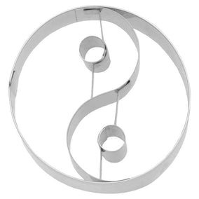 Utstickare yin yang  6 cm