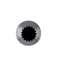 De Buyer star nozzle "petit four", 16 mm