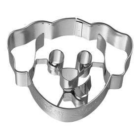 Cookie cutter dog head 7 cm