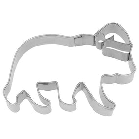 Cookie cutter Christmas polar bear 9 cm