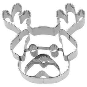Cookie cutter Christmas dog 7,5 cm