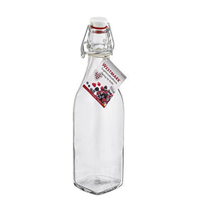 Glasflaska med patentkork