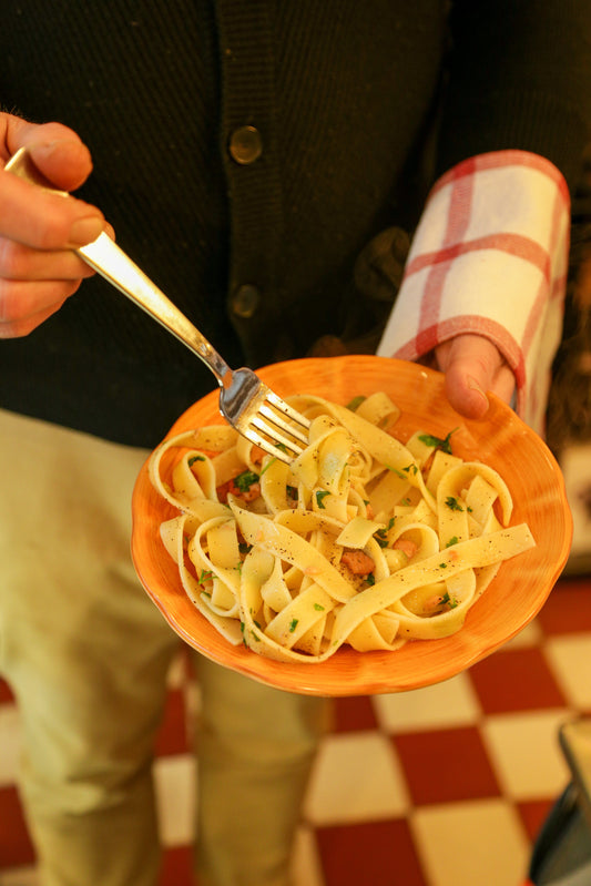 Pasta al salmone affumicato