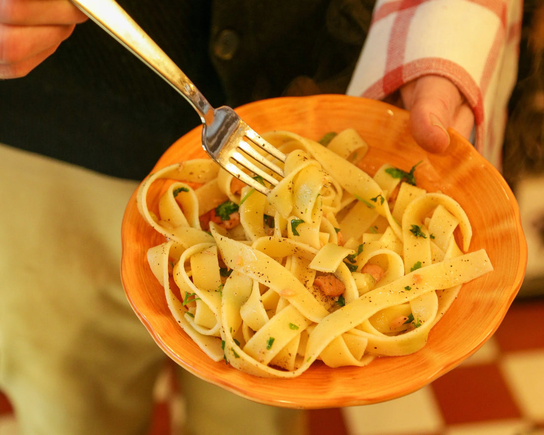 Pasta al salmone affumicato