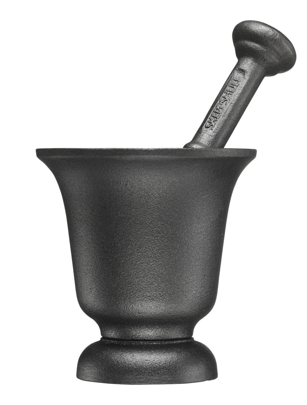 Skeppshult mortar and pestle, cast iron