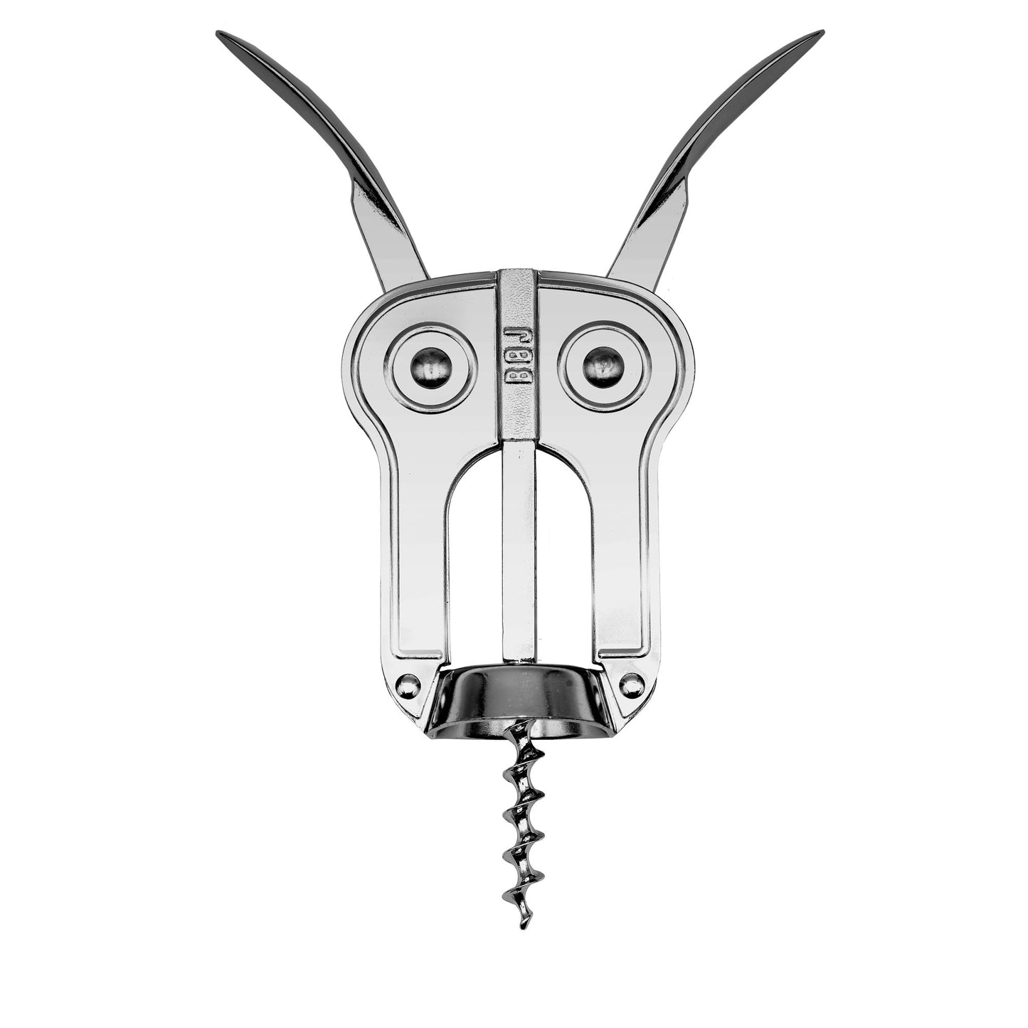 Bøj Búho/owl double-lever corkscrew, chrome