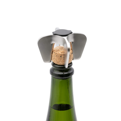 Bøj champagneöppnare, svart