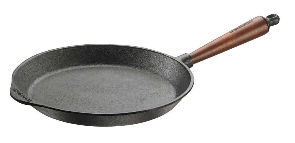 Skeppshult valurautapannu puukahvalla