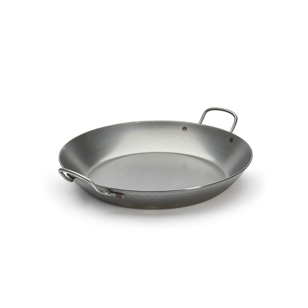 De Buyer Carbone Plus kolstålspanna med två handtag