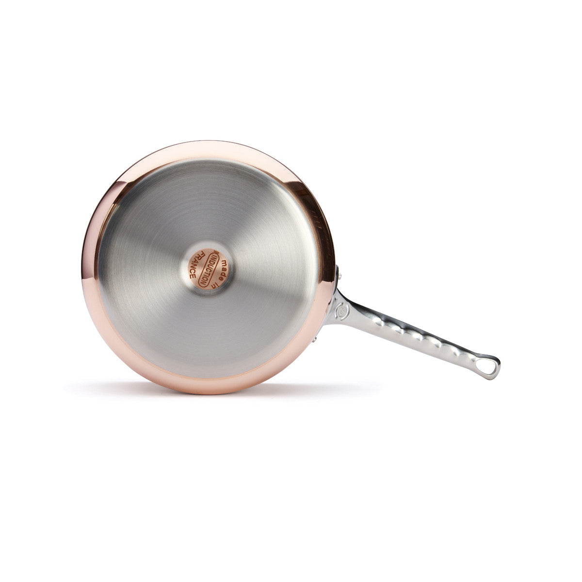 De Buyer Prima Matera kopparkastrull för induktion, stålhandtag