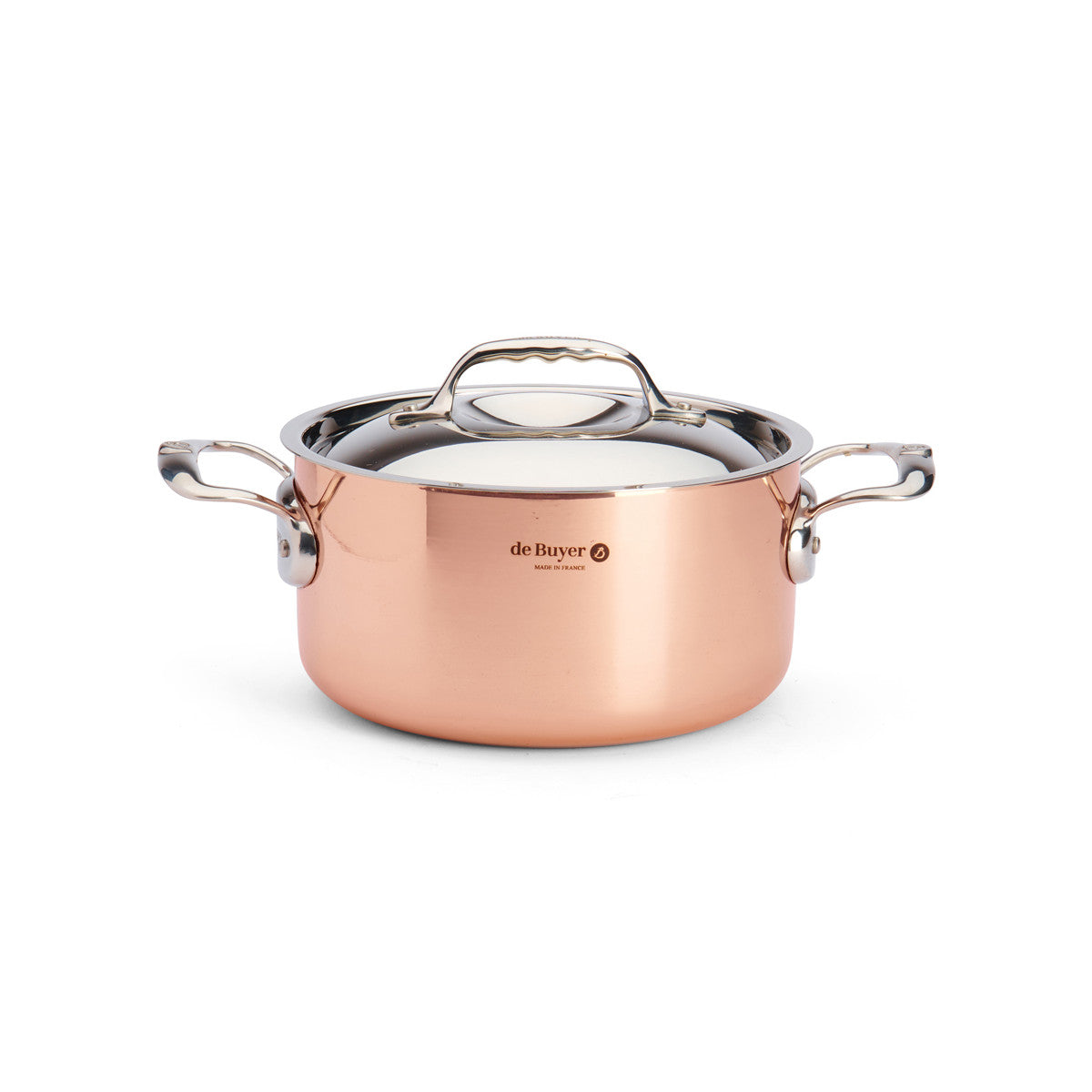 De Buyer Prima Matera copper stewpan for induction