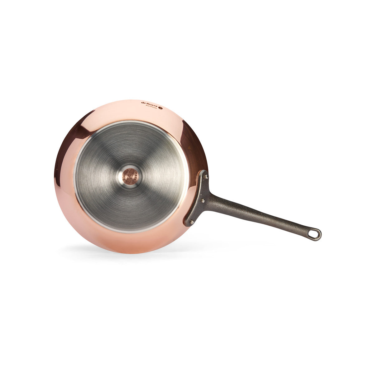 De Buyer Prima Matera Tradition copper frying pan for induction
