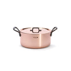 De Buyer Prima Matera koppargryta + lock för induktion, gjutjärnshandtag