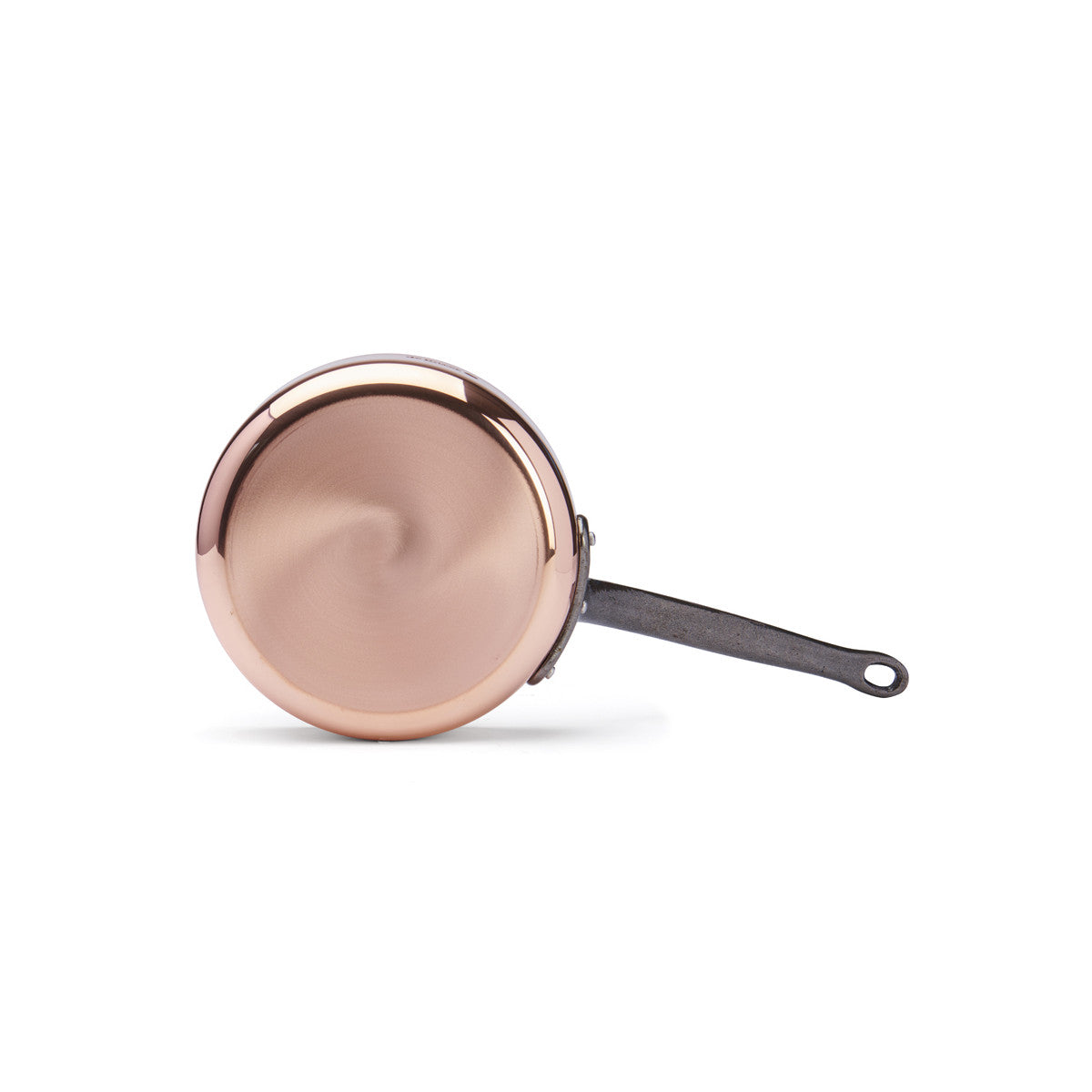 De Buyer Inocuivre sauteuse med rak sida, gjutjärnshandtag