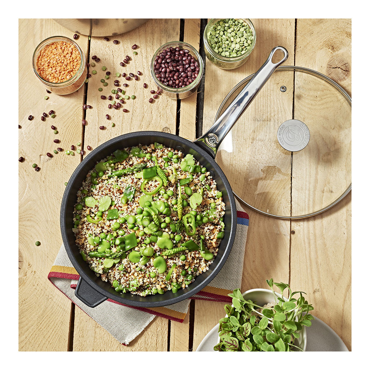 De Buyer Choc Extrême sauteuse, non-stick