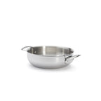 De Buyer Affinity 2.0 large, rounded sauteuse with two handles and lid