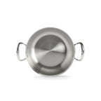 De Buyer Affinity 2.0 large, rounded sauteuse with two handles and lid