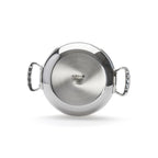 De Buyer Affinity 2.0 large, rounded sauteuse with two handles and lid