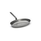 De Buyer fiskstekpanna med handtag på långsidan