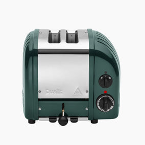 Dualit toaster, 2 slots, dark green