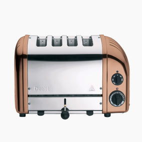 Dualit toaster, 4 slots, copper