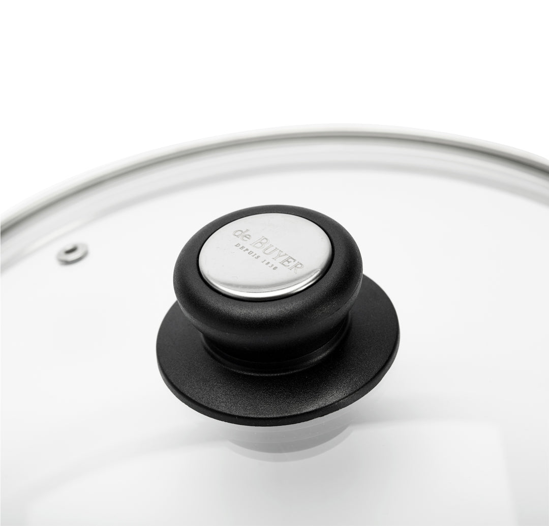 De Buyer glaslock med bakelithandtag