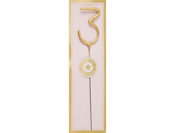 Wondercandle sparkler - numbers and symbols