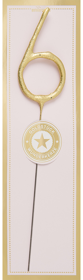 Wondercandle sparkler - numbers and symbols