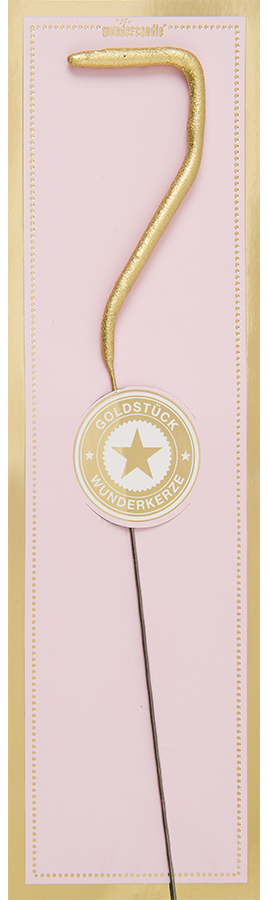 Wondercandle sparkler - numbers and symbols