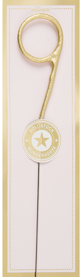 Wondercandle sparkler - numbers and symbols