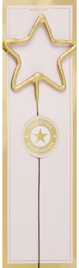 Wondercandle sparkler - numbers and symbols