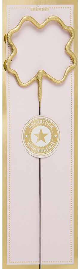 Wondercandle sparkler - numbers and symbols