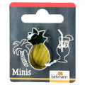 Utstickare ananas, mini 3 cm