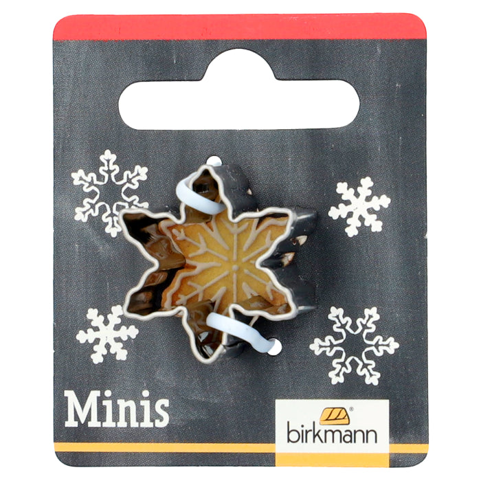Utstickare snöflinga, mini 2,8 cm