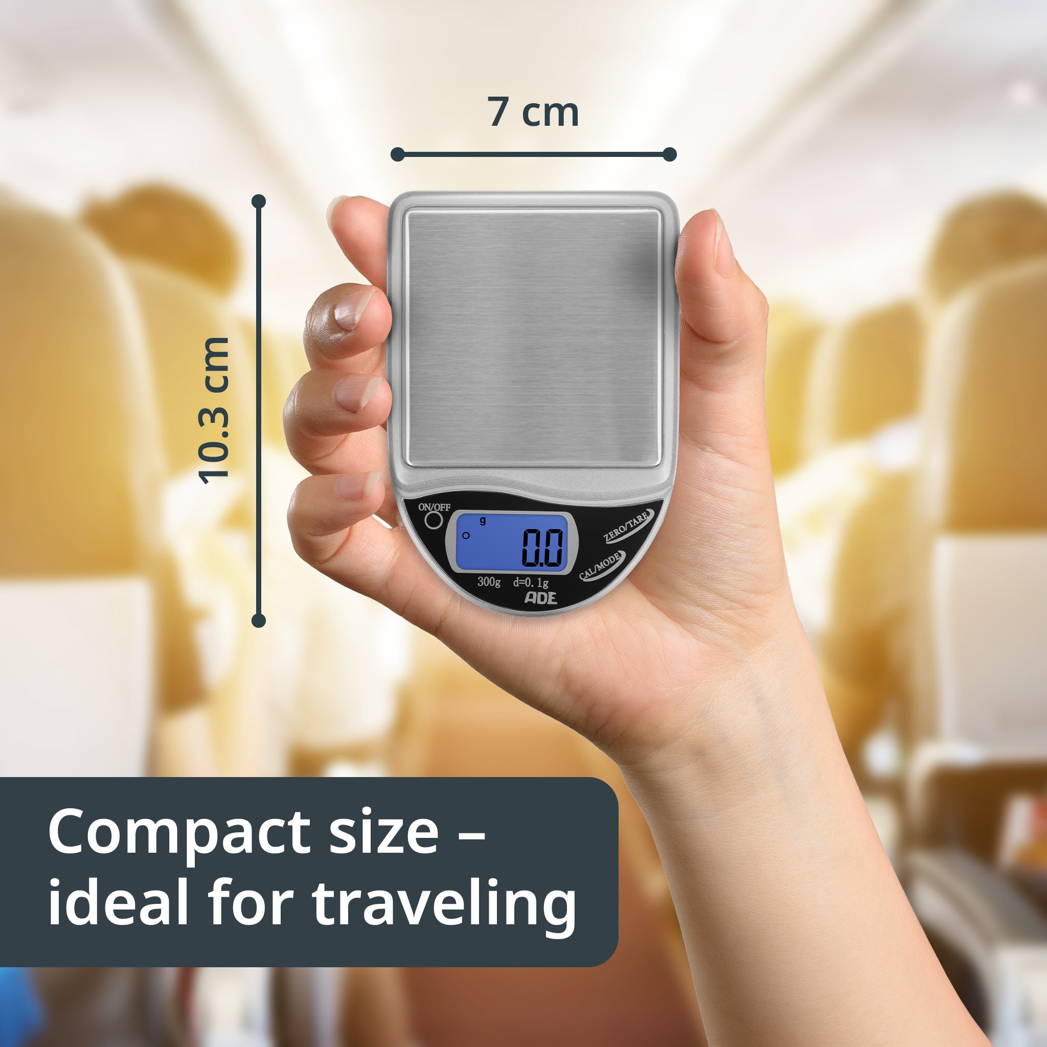 Ade digitaalinen taskuvaaka