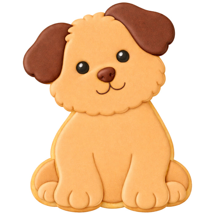 Utstickare hundvalp 6,5 cm