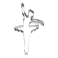 Utstickare ballerina 12,5 cm