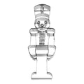 Cookie cutter nutcracker XXL 18,5 cm