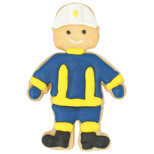 Cookie cutter fire fighter 8 cm