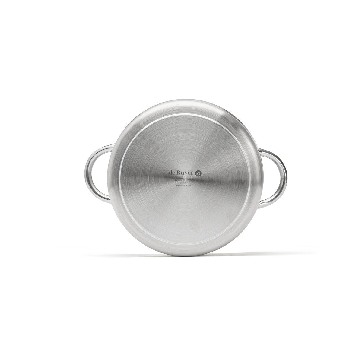 De Buyer rostfri gryta, hög modell
