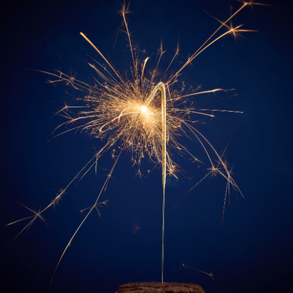 Wondercandle sparkler - numbers and symbols