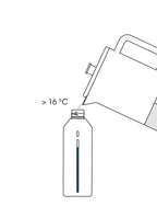 Stelton Brus kolsyreflaska, 1,15 l, stål