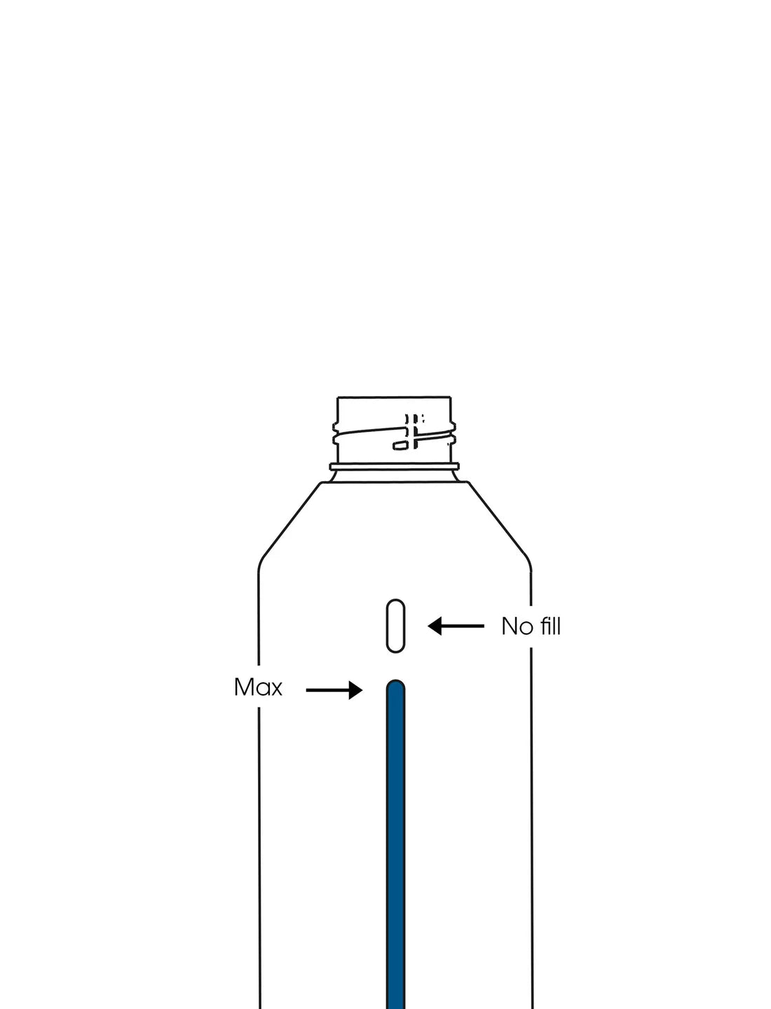 Stelton Brus kolsyreflaska, 1,15 l, stål