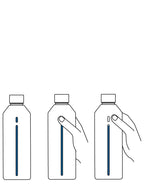 Stelton Brus kolsyreflaska, 1,15 l, stål