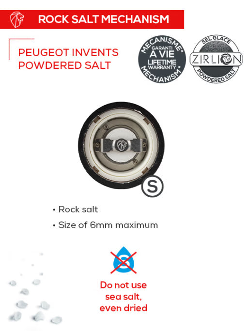 Peugeot Line rechargeable electric salt mill