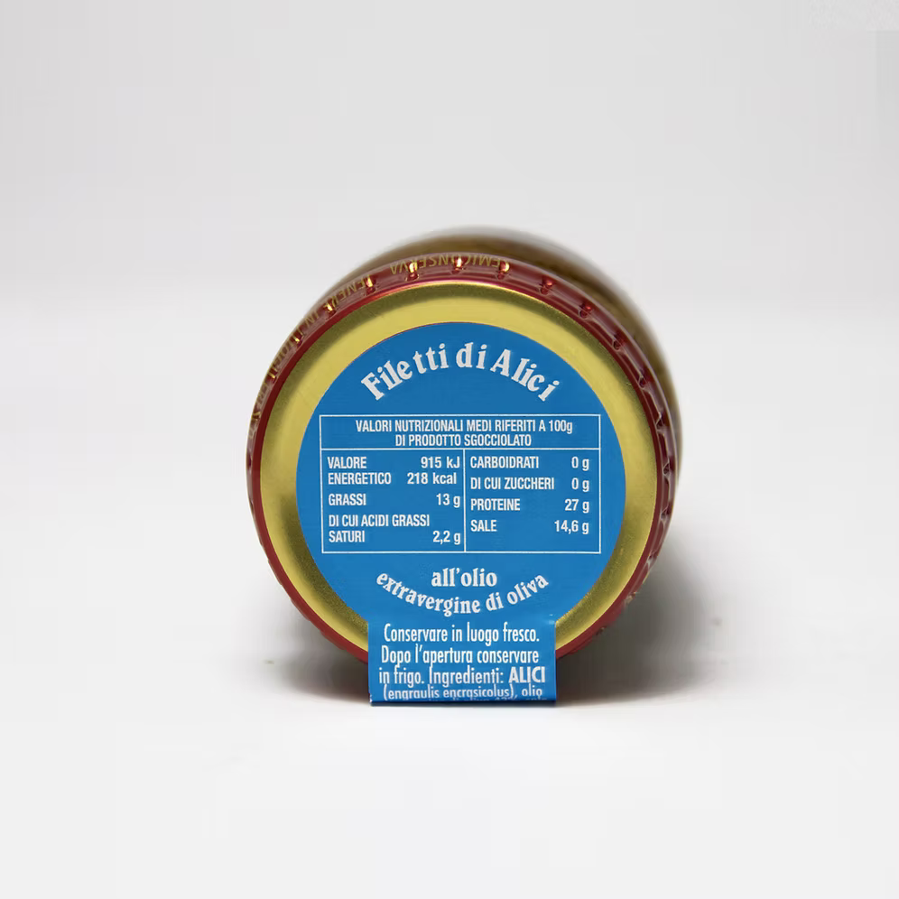 Scalia sardeller i olivolja, 80 g