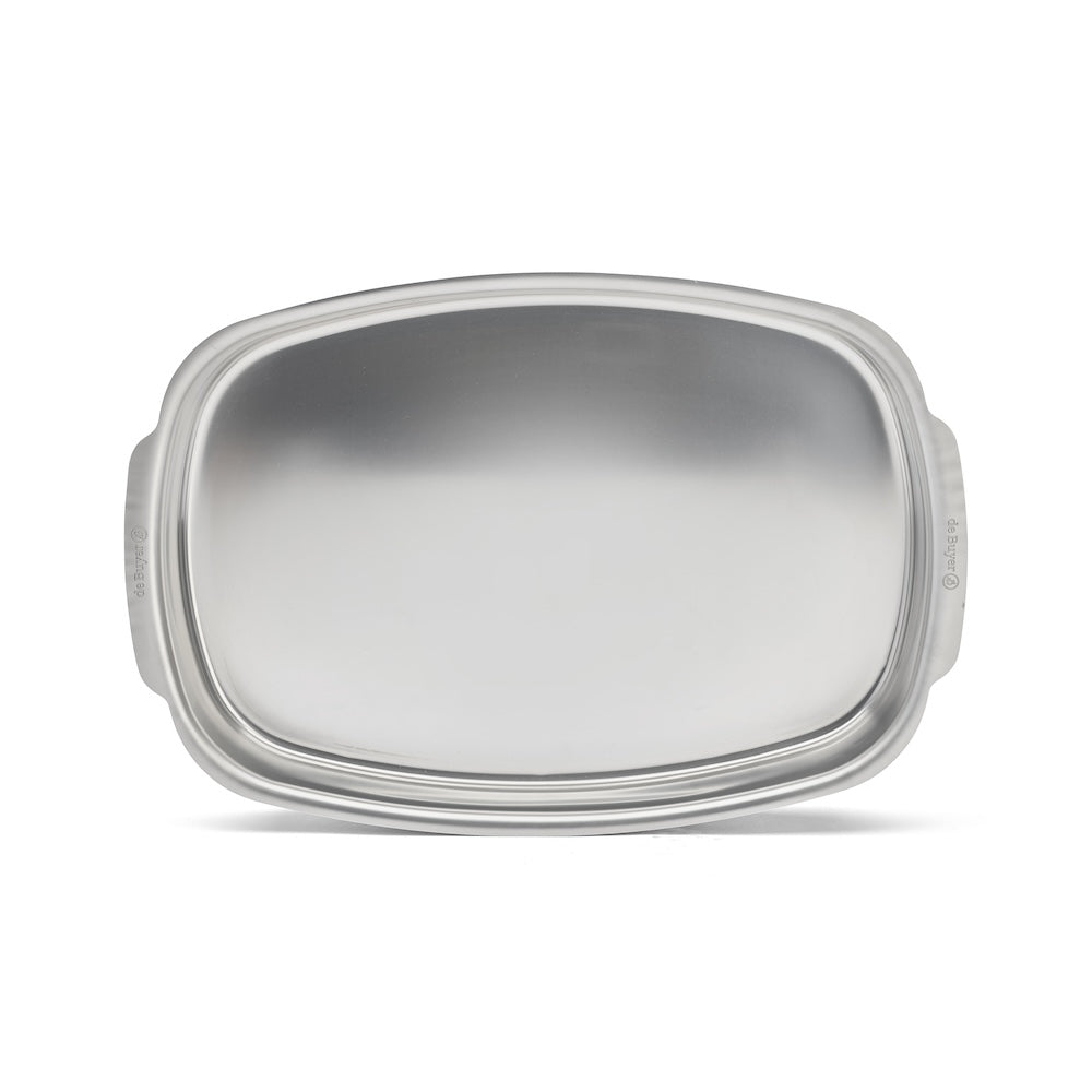 De Buyer oven dish, stainless steel