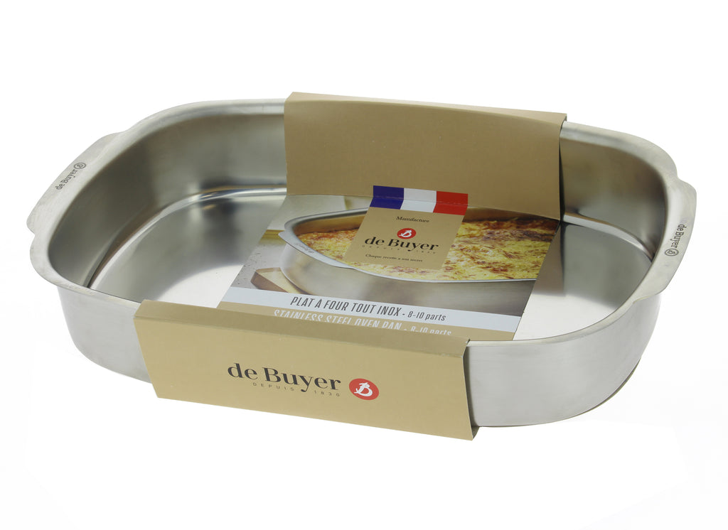 De Buyer ugnsform, rostfritt stål